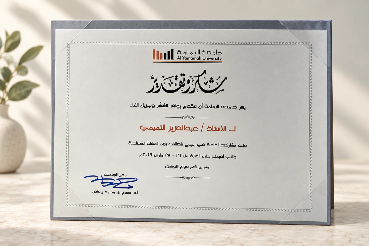 جامعة اليمامة — يوم المهنة